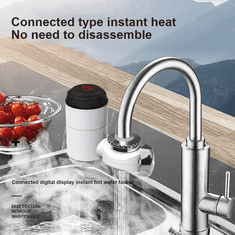 Tavalax  Ogrevanje na pipo Tavalax instant vode pipa električni vroče vode grelnik pipa z lcd prikaz temperature za kopalnico, kuhinjo