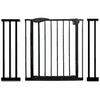 Varnostna ograja za stopnice in vrata črna