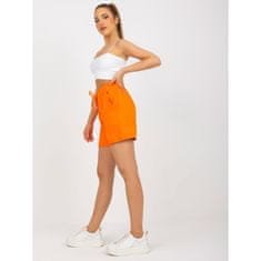 BASIC FEEL GOOD Ženske kratke hlače z visokim pasom ERAS oranžna RV-SN-7984.60_388010 M