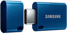 Samsung USB ključek, tip-C, 256GB, USB 3.1 Gen1, 400 MB/s, moder (MUF-256DA/APC)