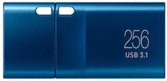 Samsung USB ključek, tip-C, 256GB, USB 3.1 Gen1, 400 MB/s, moder (MUF-256DA/APC)