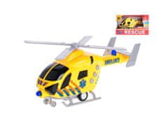 Mikro Trading Helikoptersko reševalno vozilo 20 cm, z baterijo, svetlobo in zvokom v škatli