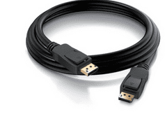 Ewent kabel DisplayPort 1.4, 8K 60Hz, 4K 240Hz, Shielded, 1m, črn (EC1405)