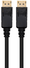 Ewent kabel DisplayPort 1.4, 8K 60Hz, 4K 240Hz, Shielded, 1m, črn (EC1405)