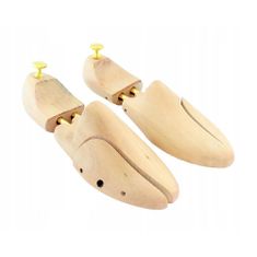 Northix 2x lesena nosila za čevlje - velikost 41-44 