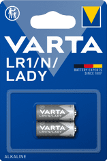 Varta LR1/N/Lady 2pack 4001101402 alkalna baterija, 2 kosa