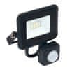 LED reflektor IVO s senzorjem PIR - 10W - IP65 - 850Lm - topla bela - 3000K