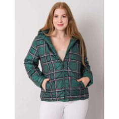 Factoryprice Ženska reverzibilna jakna plus size IRFANE temno zelena NM-KR-Z-2750.93_376934 M