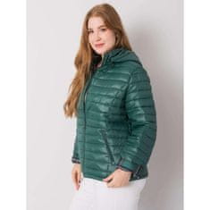 Factoryprice Ženska reverzibilna jakna plus size IRFANE temno zelena NM-KR-Z-2750.93_376934 M