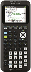 Texas TI-84 Plus CE-T Python Edition grafični kalkulator, črno/srebrn
