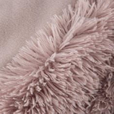 Eurofirany Lettie posteljno pregrinjalo 70X160 cm praškasto roza
