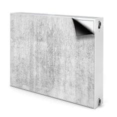 tulup.si Pokrov za radiator PVC Siv beton 80x60 cm