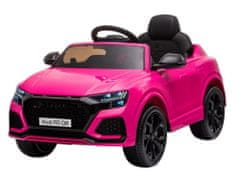 Lean-toys Avto na akumulator Audi Q8 RS - roza