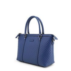 Gucci Ženska usnjena ročna torbica, modra, 35x23x12 cm