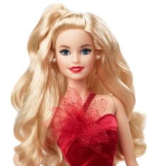Mattel Barbie Božična lutka 2022 Blondinka (HBY03)