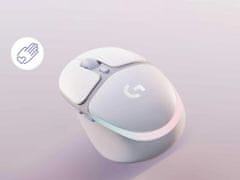 Logitech G705 gaming miška, brezžična, bela (910-006367)