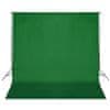 Podporni sistem za ozadje 600 x 300 cm zelene barve