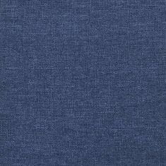 shumee Podnožje, modro, 78x56x32 cm, oblazinjeno s tkanino