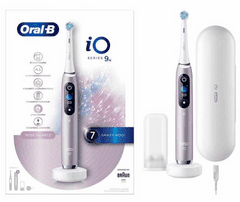 Oral-B iO Series 9n električna zobna ščetka, Rose Quartz