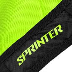 Spokey SPRINTER Športni, kolesarski in tekaški nepremočljiv nahrbtnik, 5 l, zeleno-črn