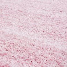 eoshop Preproga Life shaggy 1500 roza (Varianta: okrogla s premerom 200 cm)