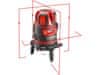 Laserski merilnik Extol Premium (8823311) rdeč linearni, križni samonivelirni
