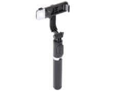 Aga Nosilec palice za selfie svetilko Črna