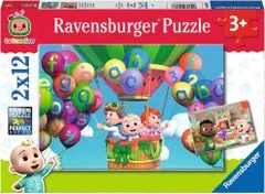 Ravensburger Puzzle Cocomelon 2x12 kosov