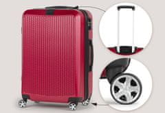 Scandinavia Carbon Series 2-delni set potovalnih kovčkov, rdeč, 60 L + 40 L