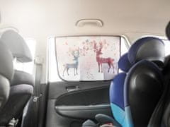 Aga Magnetna zavesa za avtomobilsko okno jelen