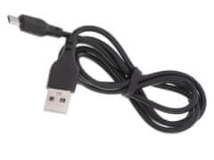 L-BRNO Dvojni avtomobilski polnilec USB + MICRO črn