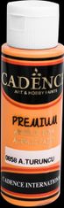 Cadence Akrilna barva Premium - svetlo oranžna / 70 ml