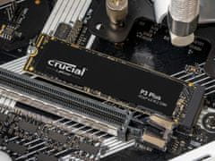 Crucial P3 Plus SSD disk, 500GB, M.2 80mm, PCI-e 4.0 x4 NVMe, 3D NAND (CT500P3PSSD8)