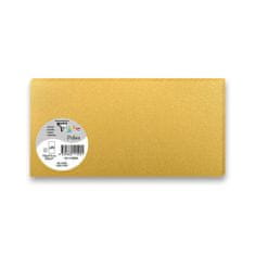 Clairefontaine Barvna pisemska kartica 106 x 213 mm za ovojnice DL, 25 kosov, zlata, DL
