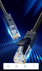 Ugreen kabel Ethernet patchcord RJ45 Cat 6 UTP 1000Mbps 20m črn (20166)
