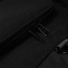 shumee 3-v-1 Potovalna torba vojaškega stila 120 L črne barve