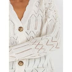 RUE PARIS Ženski pulover z V izrezom RUE PARIS ecru LC-SW-8022.04P_389821 Univerzalni
