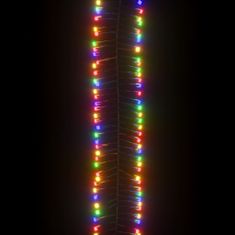 Greatstore LED veriga s 400 LED lučkami pisana 8 m PVC