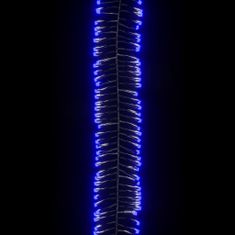 Greatstore LED veriga s 1000 LED lučkami modra 20 m PVC