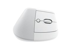 Logitech Lift miška za Mac, vertikalna, ergonomska, bela (910-006477)