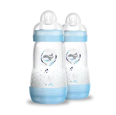 MAM BABY MAM-BABY otroška steklenička proti kolikam 260ML 2 kom