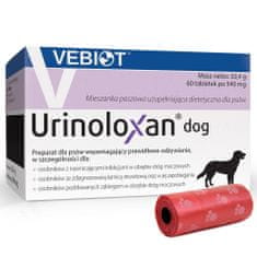 VEBIOT Vitamini, dodatki za pse Urinoloxan dog 60 tablet + vrečke za iztrebke