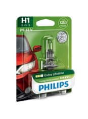 Philips Avtomobilska žarnica H1 12258LLECOB1, LongLife EcoVision