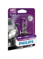 Philips Avtomobilska žarnica H1 12258VPB1, VisionPlus, 1 kos v paketu