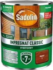Sadolin classic impregnacija hibrid 7 let mahagonij 0,75