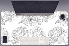 Decormat Namizna podloga Narisane vrtnice 90x45 cm 