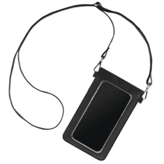 Hama torbica za mobilne naprave s križem, univerzalna, črna