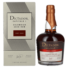 Dictador Rum Capitulo 22 Years Old 1998 + GB 0,7 l