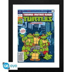AbyStyle Želve Ninja v okvirju - Comics cover