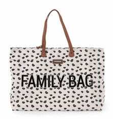 Childhome Potovalna torba Family Bag Platneni leopard